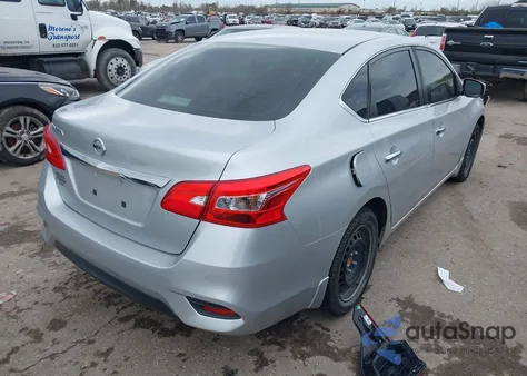 2018 Nissan Sentra S из США, поврежденный, VIN 3N1AB7AP8JY216384